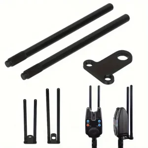 1set Aluminum Alloy Fishing Windproof Stick Snag Bars Ears Bite Alarms Carp Fishing Tackle Accessories Angling Supplies