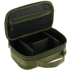 Ngt Lead Bag 3 Compartment Rigid Deluxe Pouch Dividers For Leads Accessories…