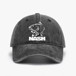 Retro Style Fishing Baseball Hat Featuring Unisex Curved Brim Cap For Outdoor