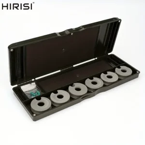 HIRISI Carp Fishing Tackle Box | Organized Storage System with Foam Insert | Portable Angling Gear Case