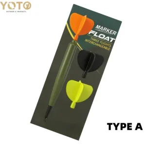 YOTO Carp Fishing Marker Float, High Visibility Buoy for Depth Finding, Long Casting And Baiting Positioning, Without Battery