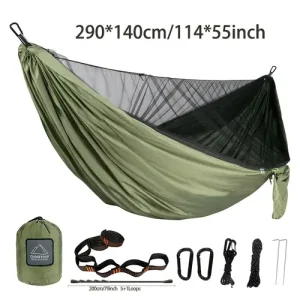 Brand Genuine Outdoor Hammock With Mosquito Net Mosquito Proof Insect Proof And…