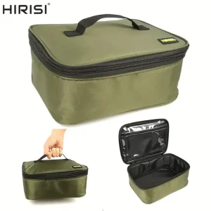 HIRISI Multi-Purpose Carp Fishing Bag - PVC Oxford Material, Fish Reel And Lure Storage, Tackle Accessory Organizer