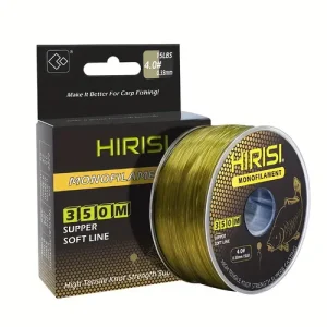 HIRISI 350m Super Strong Fishing Line Monofilament Nylon Carp Fishing Line