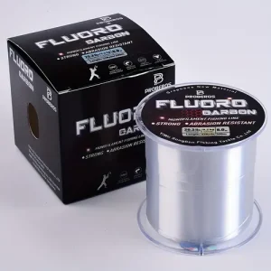 PROBEROS 100M/300M/500M Fluorocarbon Coated Fishing Line, 1.0KG-13.29KG Carbon Fiber Monofilament Leader Line, Carp Fishing Sinking Line