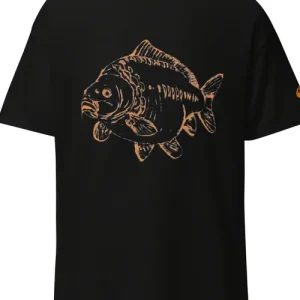 Carp Fishing T Shirt Unisex Crew Neck Tee Suitable For Angler Gift Stretch…