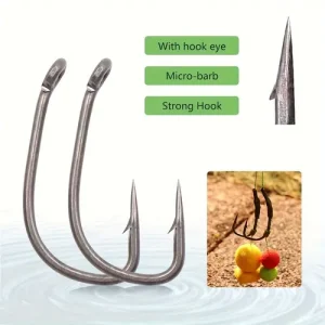 20pcs Micro Barbed Carp Fishing Hooks Strong And Durable Bait Hooks For Carp…