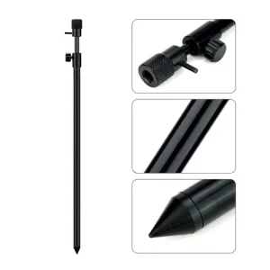 Carp Fishing Adjustable Bank Stick Telescopic Fishing Rod Rest For Carp Angling…