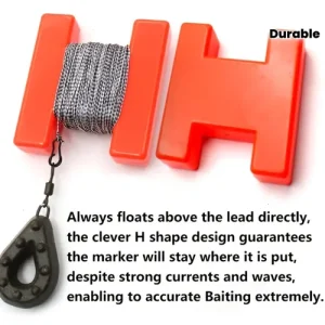 2pcs Carp Fishing H-Shaped Positioning Float Line Winder Fishing Line Quick Winding Board, Without Battery