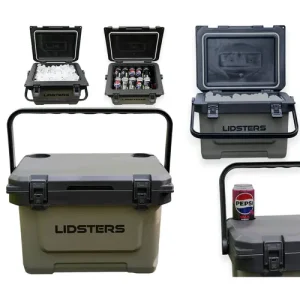New Lidsters Fishing 22l Ice Cooler Box Fits 30 Cans Carp Tackle Camping Gear