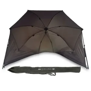 Fishing Brolly Umbrella Shelter System 50" Storm Poles Carp Tackle