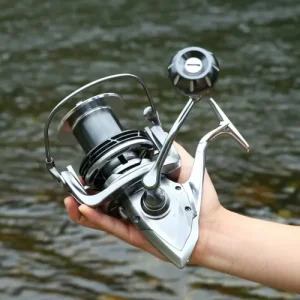 10000/14000/16000 Model Super Large Heavy-Duty Fishing Reel, Slow Descent Dense Line Arrangement, Aluminum Alloy Wheel Feet, American CNC Metal Rocker