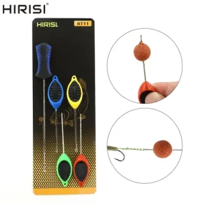 Set of Needles for Carp Fishing Bait, Including Gated Needles, Pop-Up Boilies, Splicing Pins, And Tools for Making Carp Additions