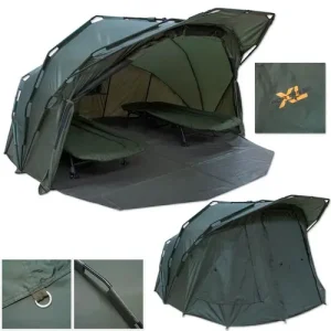 Lidsters Xl 2 Man With Hood Carp Fishing Tent 300340160cm 210d Waterproof…
